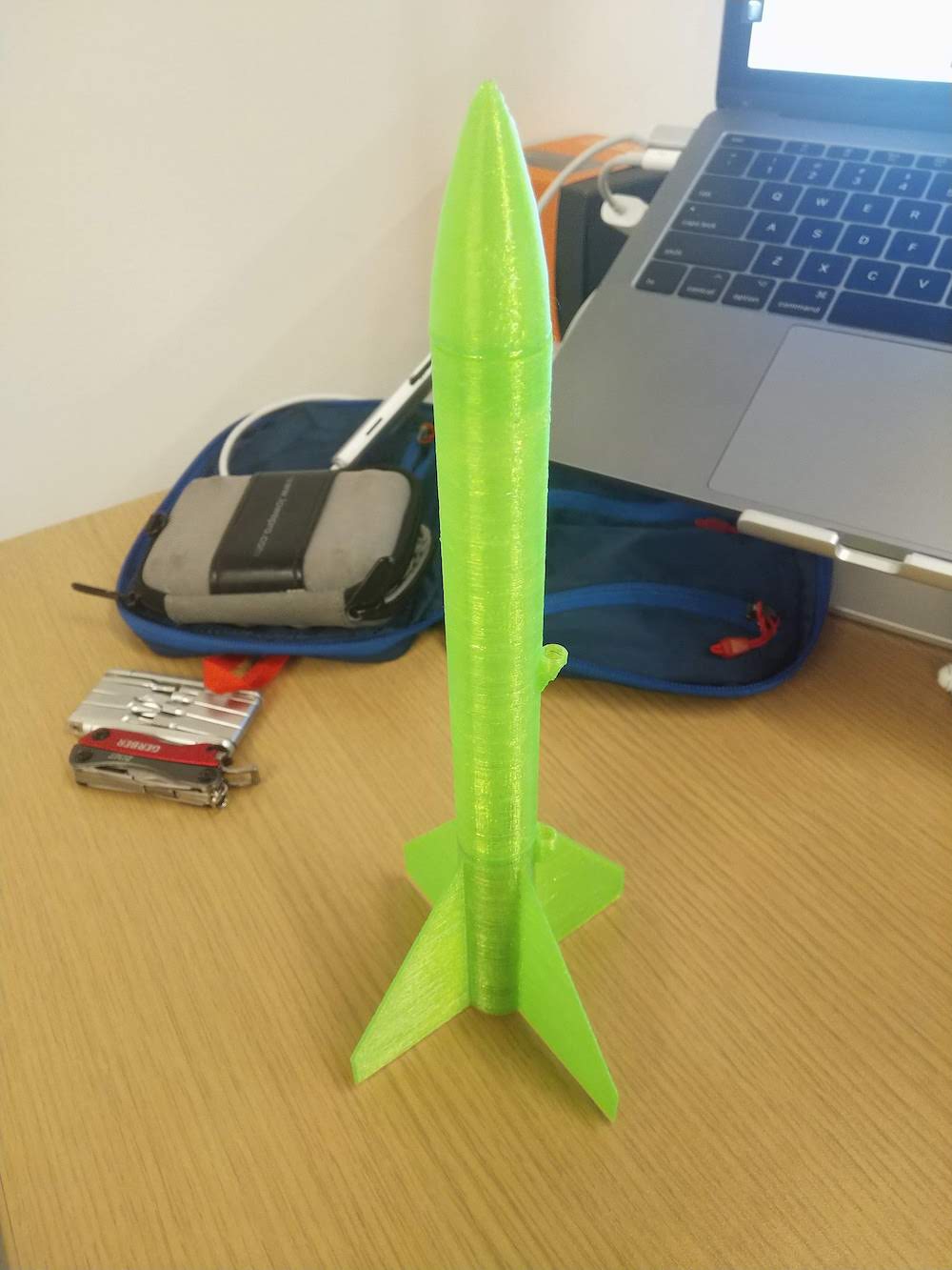 a 3d printed rocket